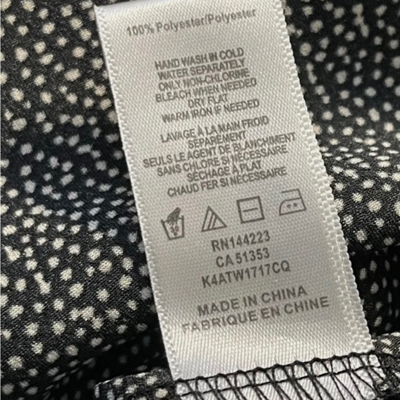 NWT Bishop + young microdot blouse - Picture 4 of 5